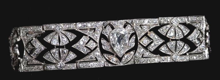 Art Deco Diamond Bracelet